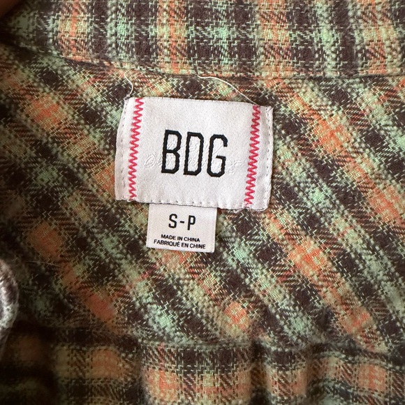 BDG Multicolor Plaid Shirt - Picture 3 of 3